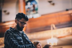 praying man